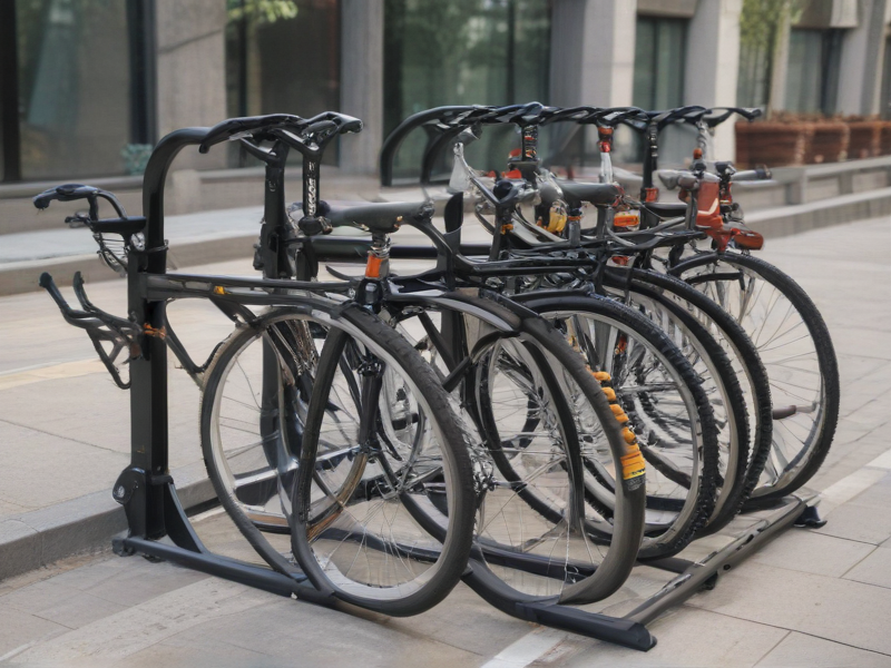 bike rack outside