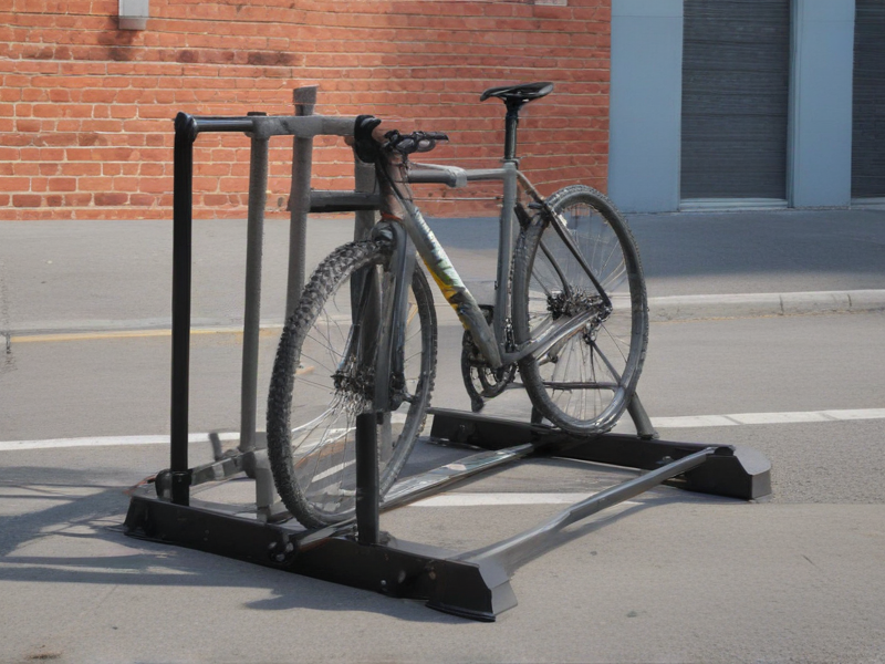 bike rack outside