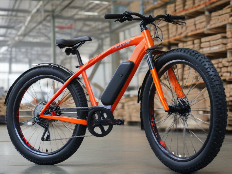 e-bike met dikke banden